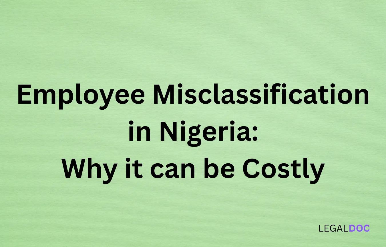 Employee Misclassification in Nigeria